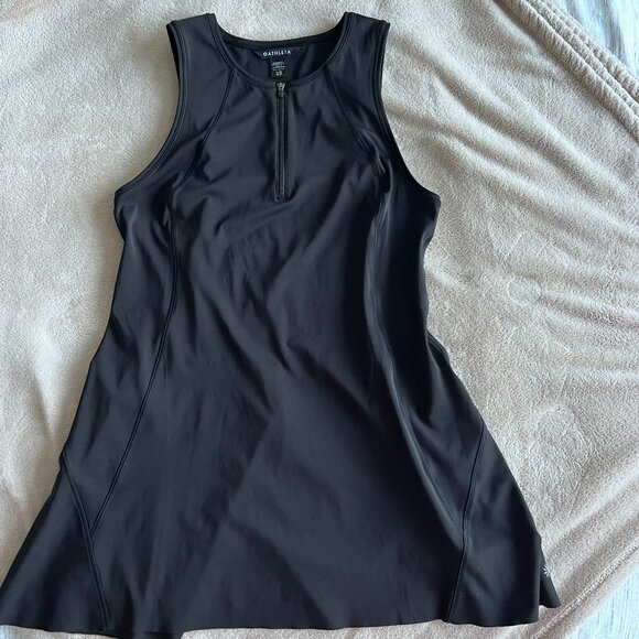 Athleta Ace Tennis Dress- Black - Picture 6 of 6